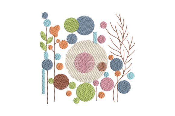 Abstract Circles Embroidery Design Review