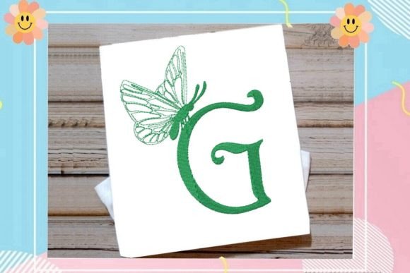 Beautiful Butterfly Letter G Review