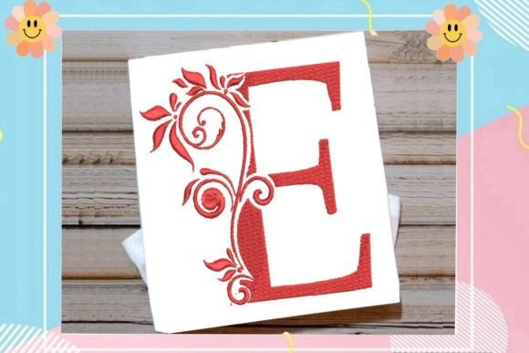 E Beautiful Monogram Letter Review