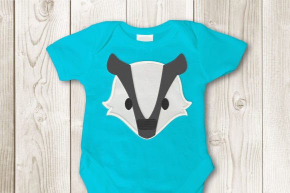 English Badger Face Applique Review