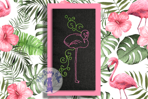Finnigan Flamingo Embroidery Review