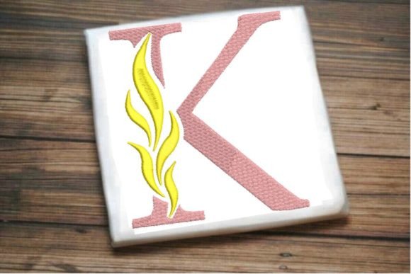 K Letter Beautiful Fire Alphabet Review