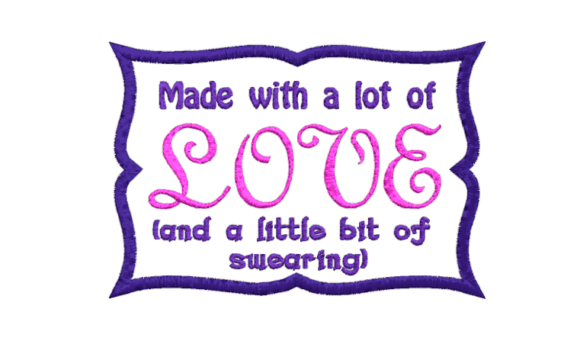 Made with Love Quilt Label Review