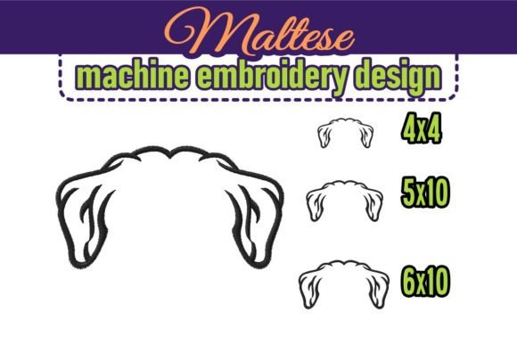 Maltese Dog Ears Embroidery Review