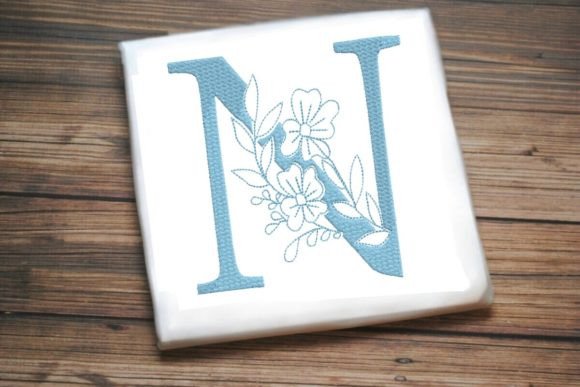 N Floral Monogram Alphabet Decoration Review