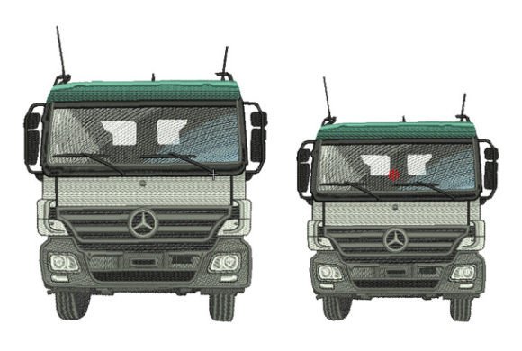 Realistic Truck Embroidery Design Review